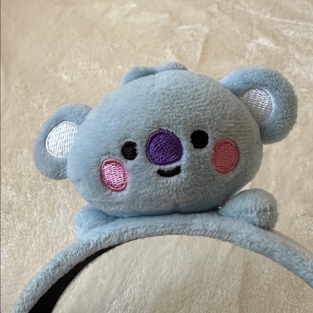 Line Friends BTS BT21 Koya Plush Headband | RM | Namjoon | KPOP Concert - Picture 2 of 4